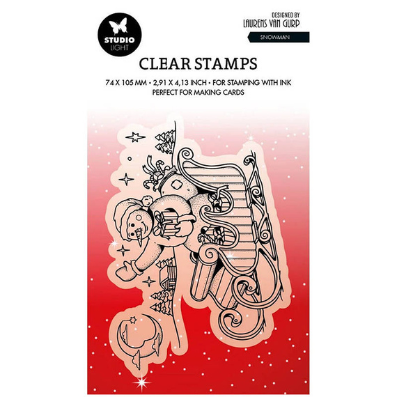 Transparent Stamp - StudioLight - Snowman