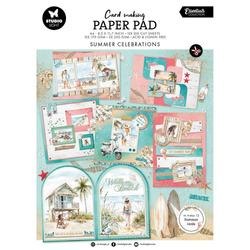 A4 scrapbooking papers and elements set - Summer Celebration