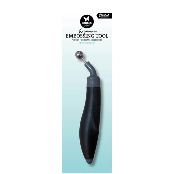 Ergonomic Embossing Tool 12 mm perfect for styling flowers – Studio Light