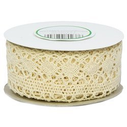 Cotton lace cream 33mm x 4,55m