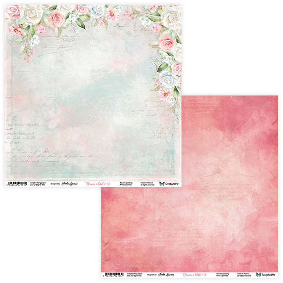 Scrapbooking Craft Papier Set for scrapbooking 30x30 - ScrapAndMe - Dream a little