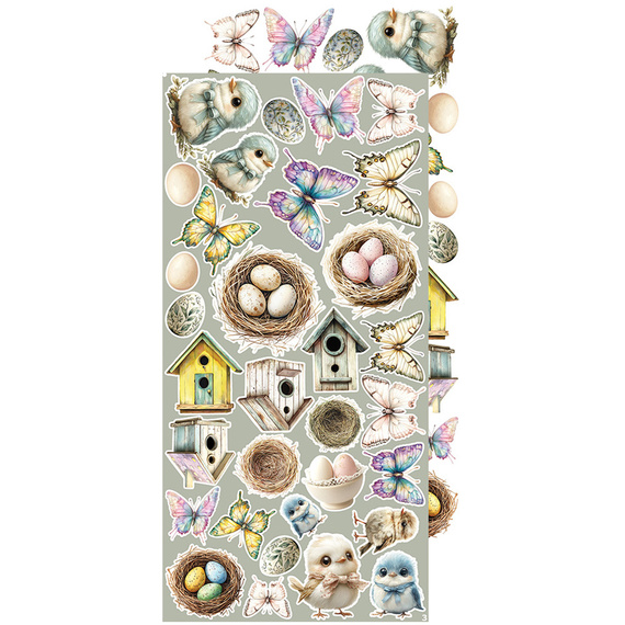 Time scrapbooking accessories set - Craft o'clock - Plum & Caramel - MIX