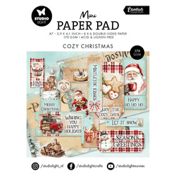 A7 Paper Pad scrapbooking paper set - Cozy Christmas
