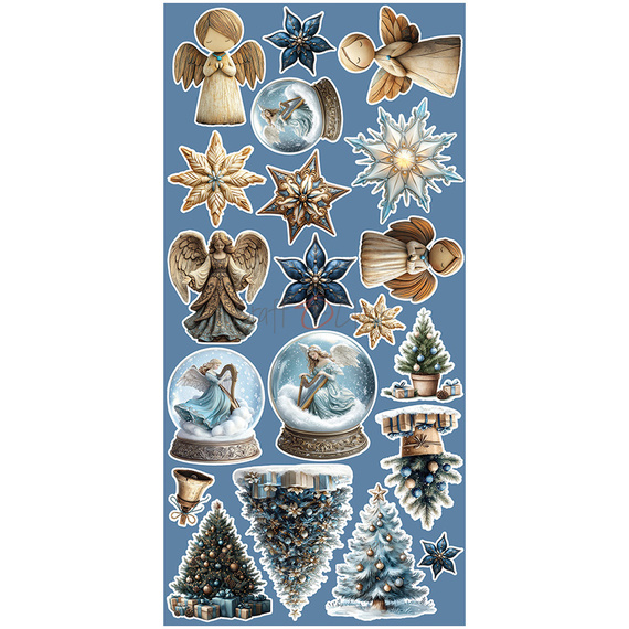 Scrapbooking accessories set - Craft o'clock - Jolly Season MIX