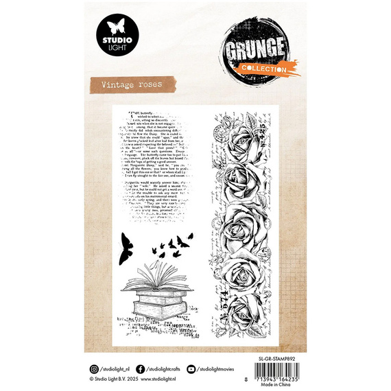 Transparent Stamp - StudioLight - Winter crackle