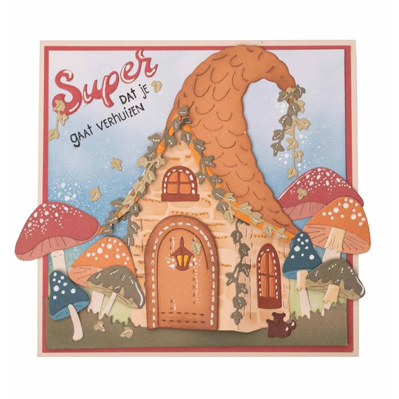 Cutting Die - StudioLight - Mushroom house