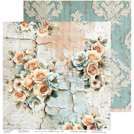 Set of scrapbooking papers 30x30 - Craft o'clock - Sprites of Harmony