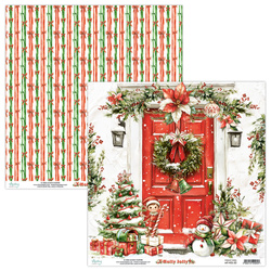 Scrapbooking paper 30x30 - Mintay - Holly Jolly 02