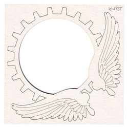 Chipboard - Gear in Wings - Steampunk
