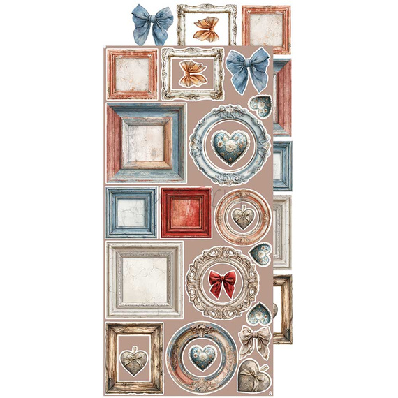  Scrapbooking accessories set - Craft o'clock - Timeless Grace - Flowers & More