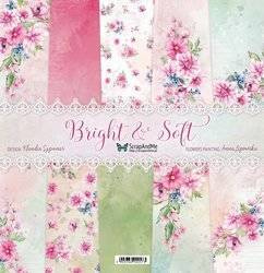 Scrapbooking Craft Papier Set for scrapbooking 30x30 - ScrapAndMe - Bright &amp; Soft