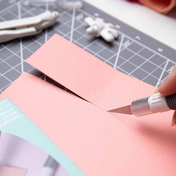 3-in-1 tool set - Sizzix trimmer knife paper aging tool