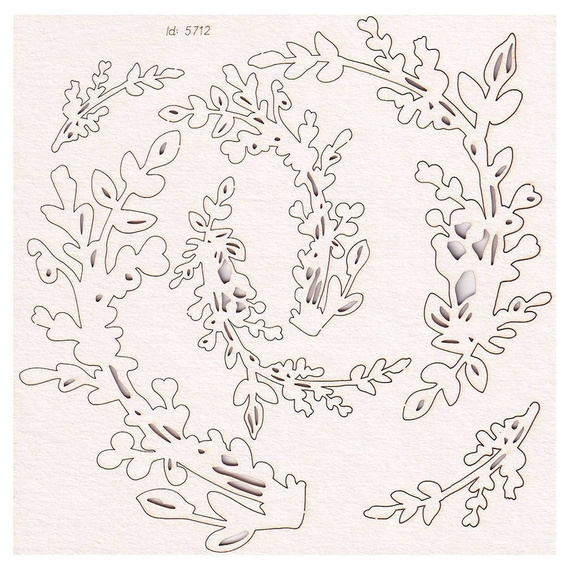Chipboard Hi Summer - Big branches set