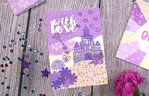 Scrapbooking Craft Papier Set 15x15 - Dovecraft - Once Upon a Dream