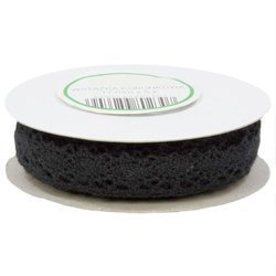 Cotton lace black 17mm x 4,55m