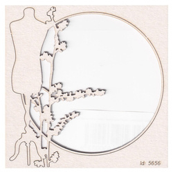 Chipboard - Vulnerable - Small round frame - Scrapiniec