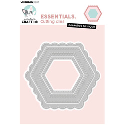 Cutting Die - StudioLight -  Peekaboo hexagon