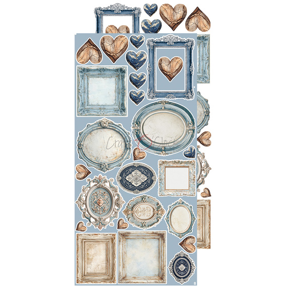  Scrapbooking accessories set - Craft o'clock - Melody of My Soul - Flowers & More