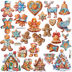 Stickers - ScrapLove - Gingerbread 1