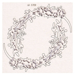 Chipboard Hi Summer - wreaths 02