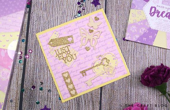 Scrapbooking Craft Papier Set 15x15 - Dovecraft - Once Upon a Dream