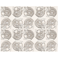Chipboard Die Cut - Decor with chalice 20 pcs - First Holy Communion 2024 - Scrapiniec