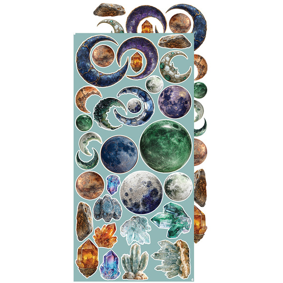 Time scrapbooking accessories set - Craft o'clock - Alchemy