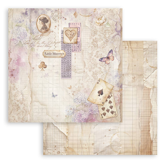 Set of scrapbooking papers 30x30 - Quiet Days - Stamperia