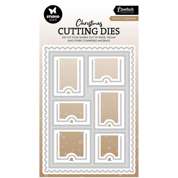 Cutting Die - StudioLight -  Advent cardshape
