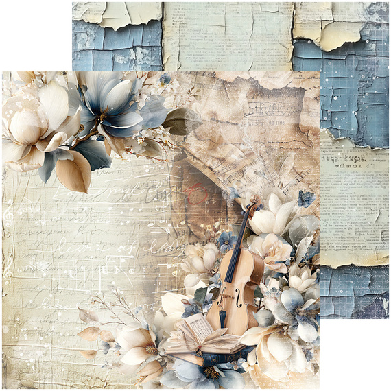 Set of scrapbooking papers 20x20 - Craft o'clock - Sprites of Harmony