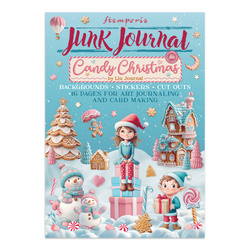 Junk Journal set of papers, stickers and elements - Candy Christmas - Stamperia