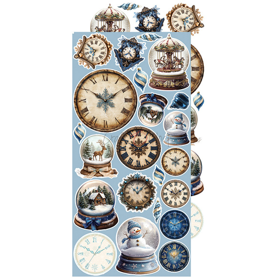 Scrapbooking accessories set - Craft o'clock - Jolly Season MIX