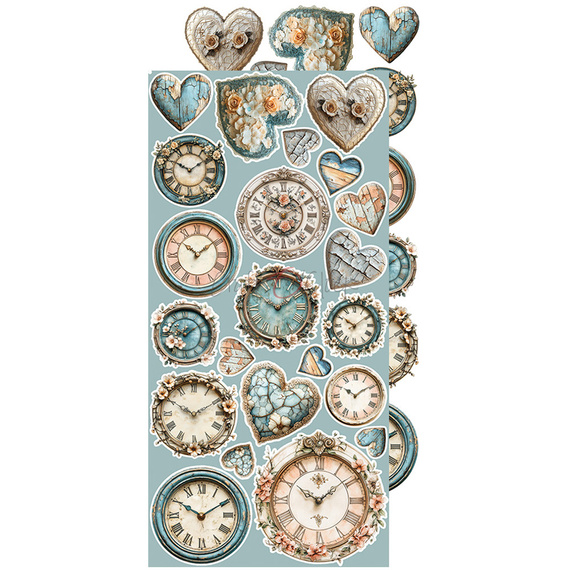Time scrapbooking accessories set - Craft o'clock - Sprites of Harmony MIX