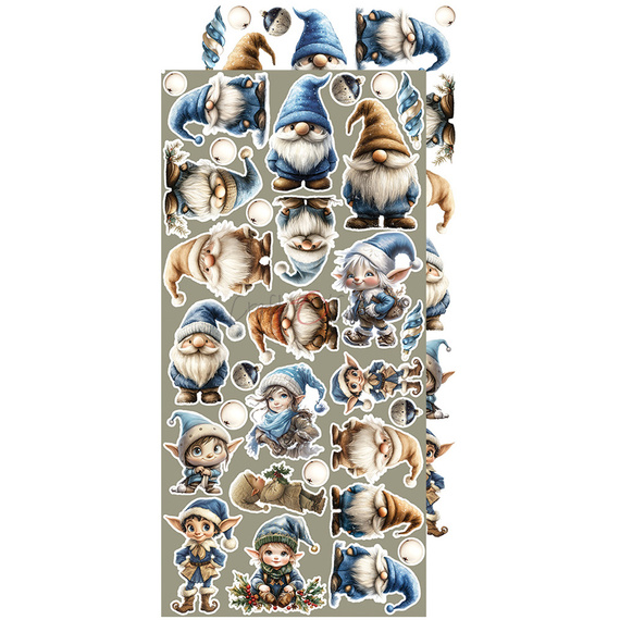 Scrapbooking accessories set - Craft o'clock -Jolly Season - Flowers & More