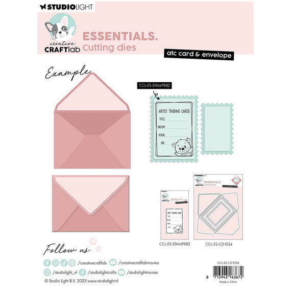 Cutting Die - StudioLight - ATC card & envelope 