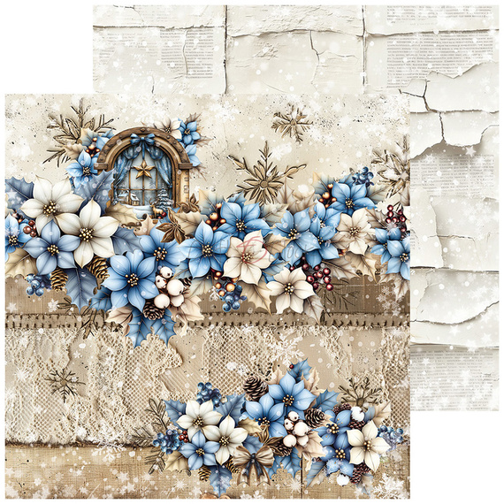 Set of scrapbooking papers 15x15 - Craft o'clock - Jolly Season
