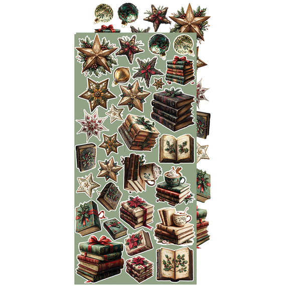 Scrapbooking paper set - Craft o'clock - Extras Set - Oh Christmas Night - Christmas