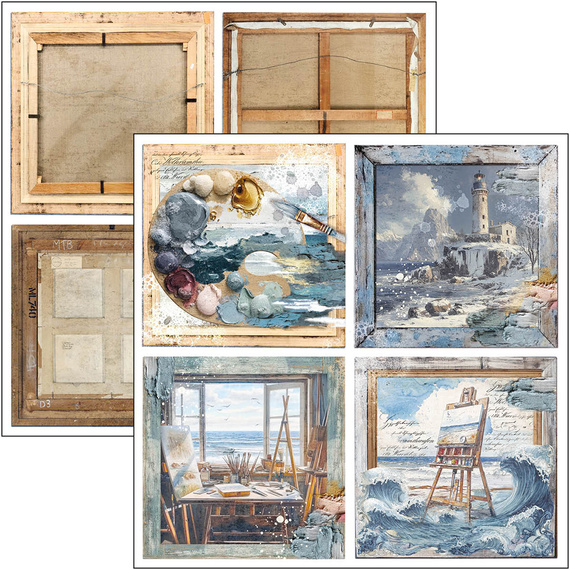 30x30cm paper set - Patterns Pad - Ciao Bella - Toy Shop