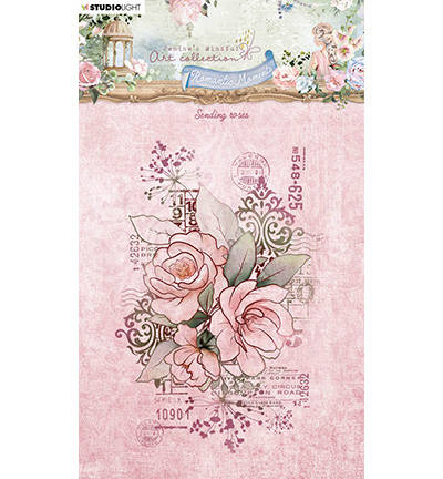 Transparent Stamp - StudioLight - Sending Roses rose