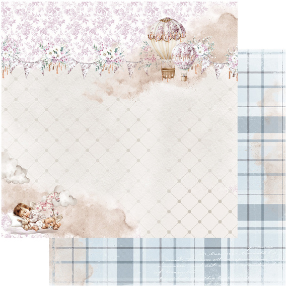 Set of 20x20 papers - Alchemy of Art - The Baby