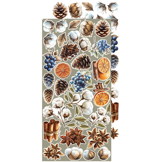 Scrapbooking accessories set - Craft o'clock -Jolly Season - Flowers & More