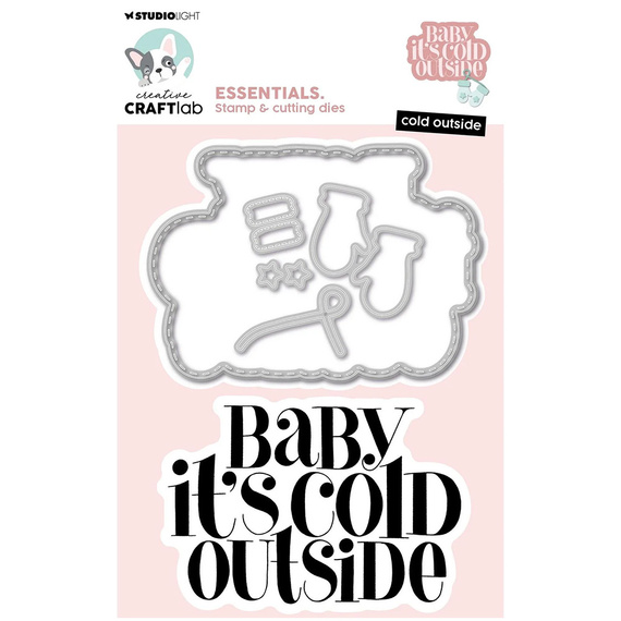 Cutting Die and stamp - StudioLight - Cold Outside