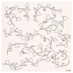 Chipboard Secret Garden - Ivy - Bluszcz - Scrapiniec 3565