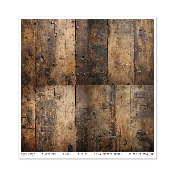 Set of scrapbooking papers 30x30 - Garden of Muses - Itd Collection