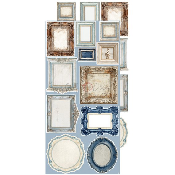  Scrapbooking accessories set - Craft o'clock - Melody of My Soul - Flowers & More