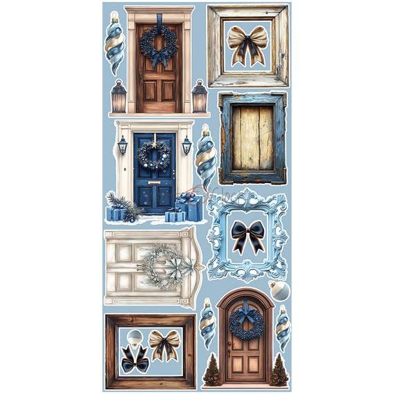 Scrapbooking accessories set - Craft o'clock  - Jolly Season