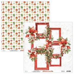 Scrapbooking paper 30x30 - Mintay - Holly Jolly 04
