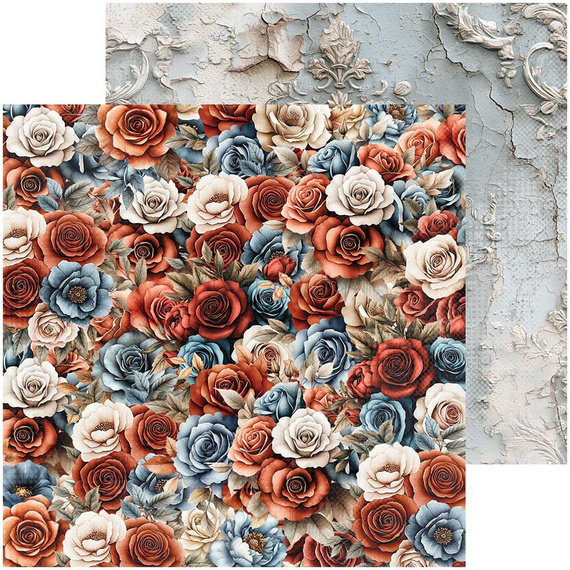 Set of scrapbooking papers 15x15 - Craft o'clock - Timeless Grace