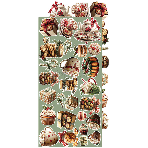 Scrapbooking paper set - Craft o'clock - Extras Set - Oh Christmas Night - Christmas