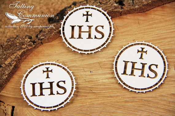 Chipboard - host small 02 - Tatting Communion